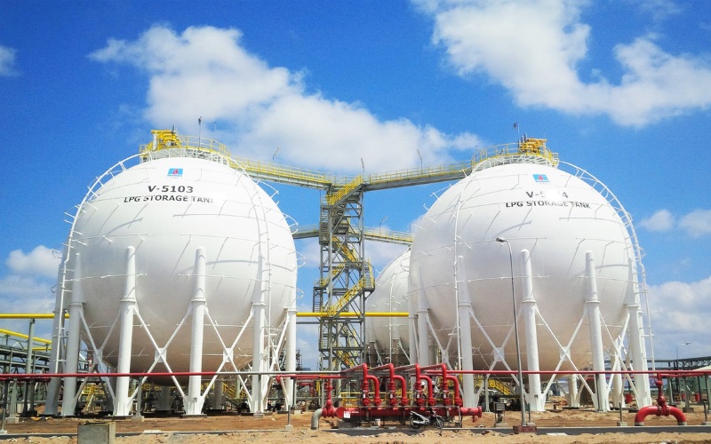 Cấu tạo của bồn chứa LPG chứa khí gas công nghiệp hóa lỏng