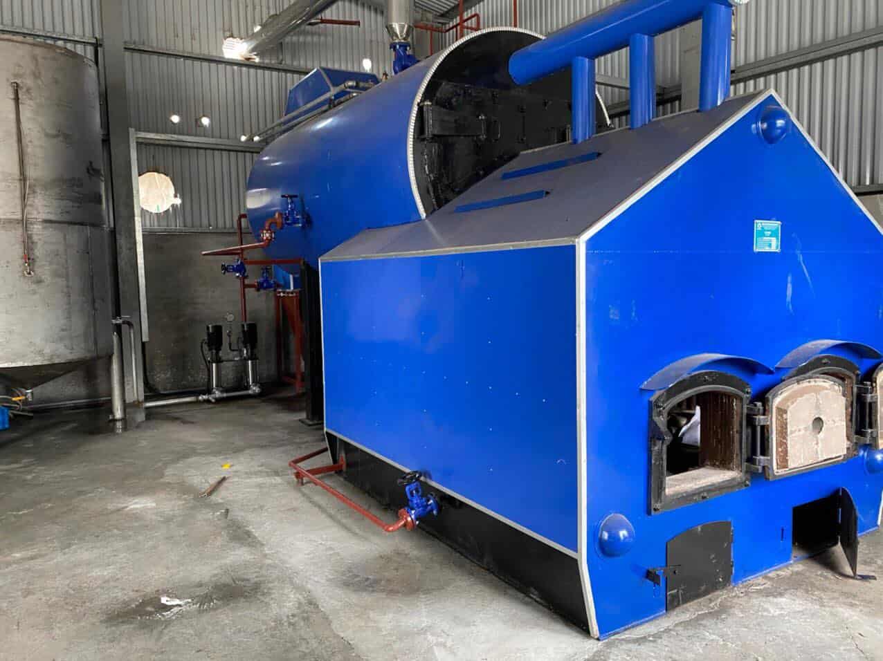 Lò hơi đốt than ghi tĩnh