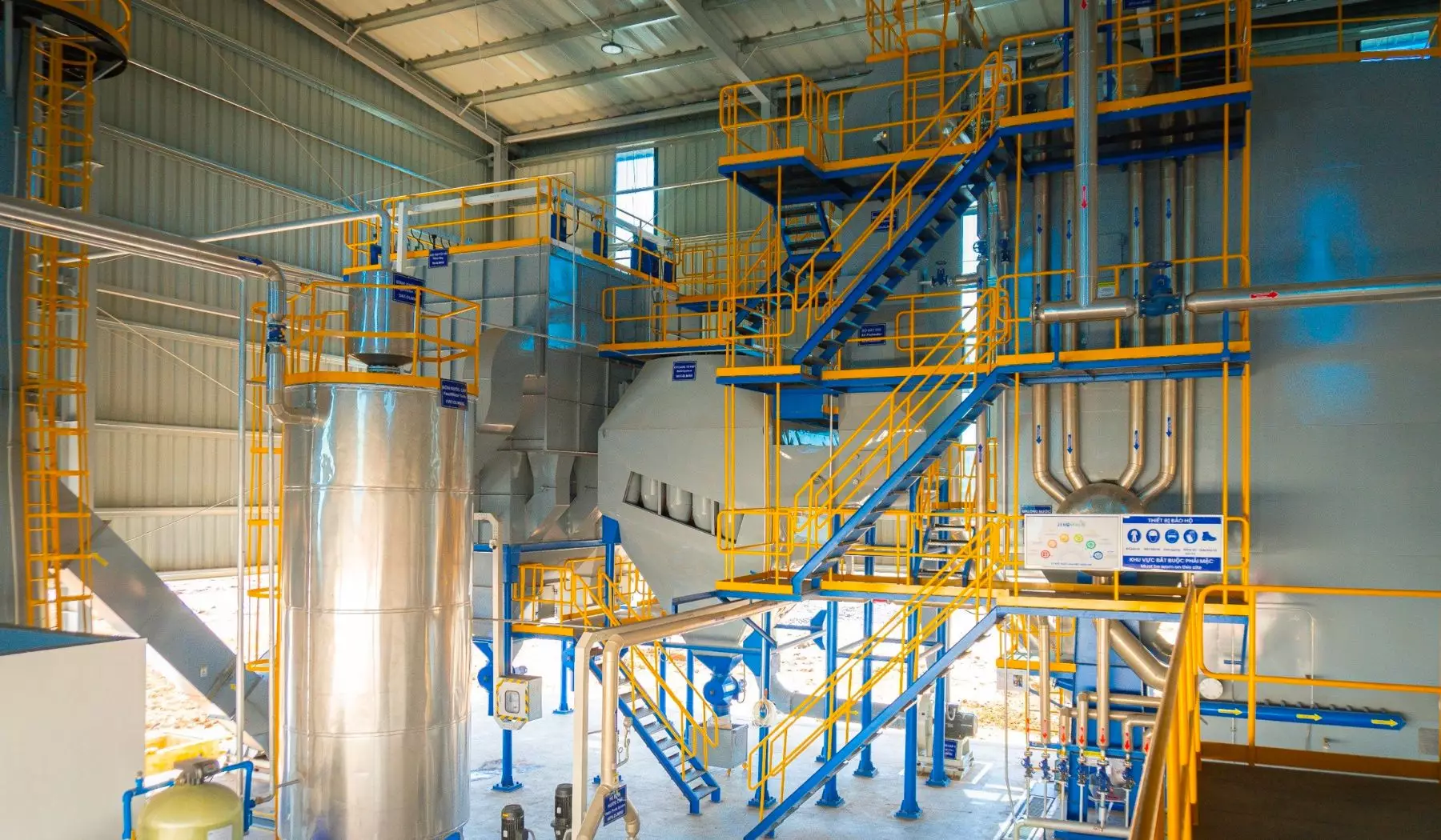 Nguyên lý hoạt động của lò hơi công nghiệp