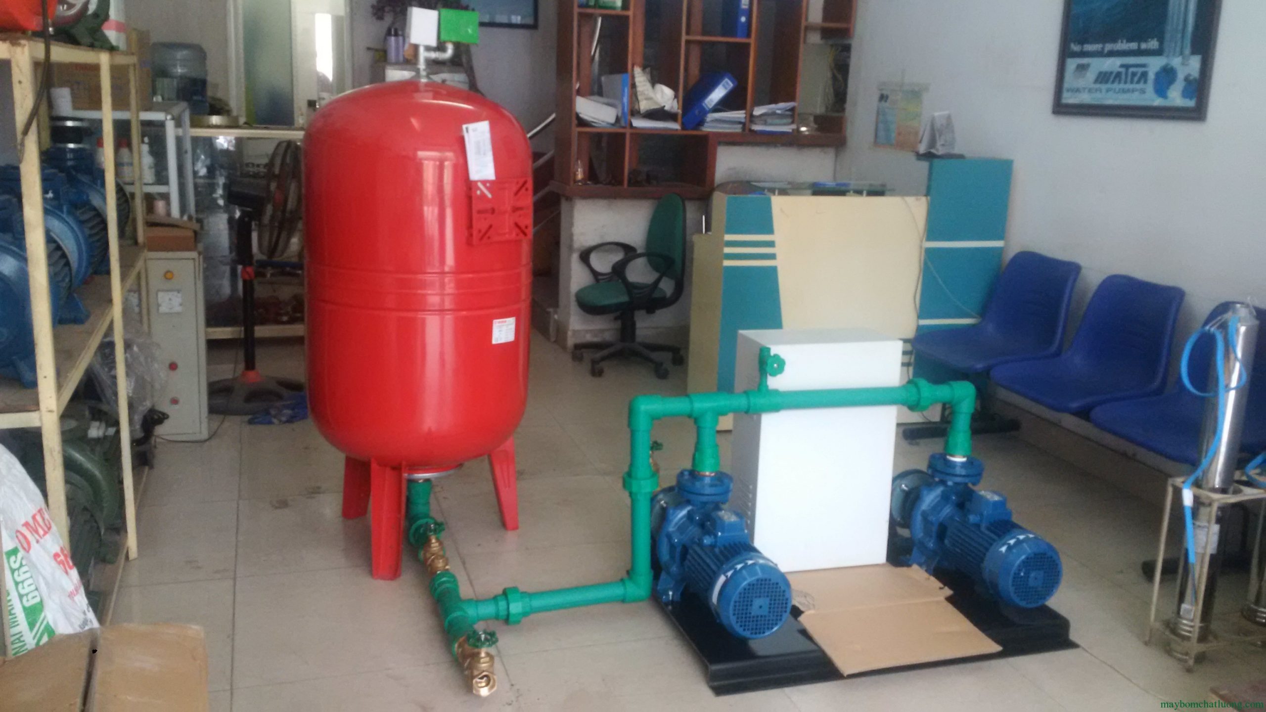 Sử dụng và bảo dưỡng bình tích áp, điều áp