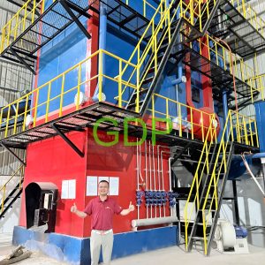 Lò hơi tầng sôi 2 balong