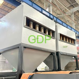 Khử bụi cyclone chùm bằng sứ