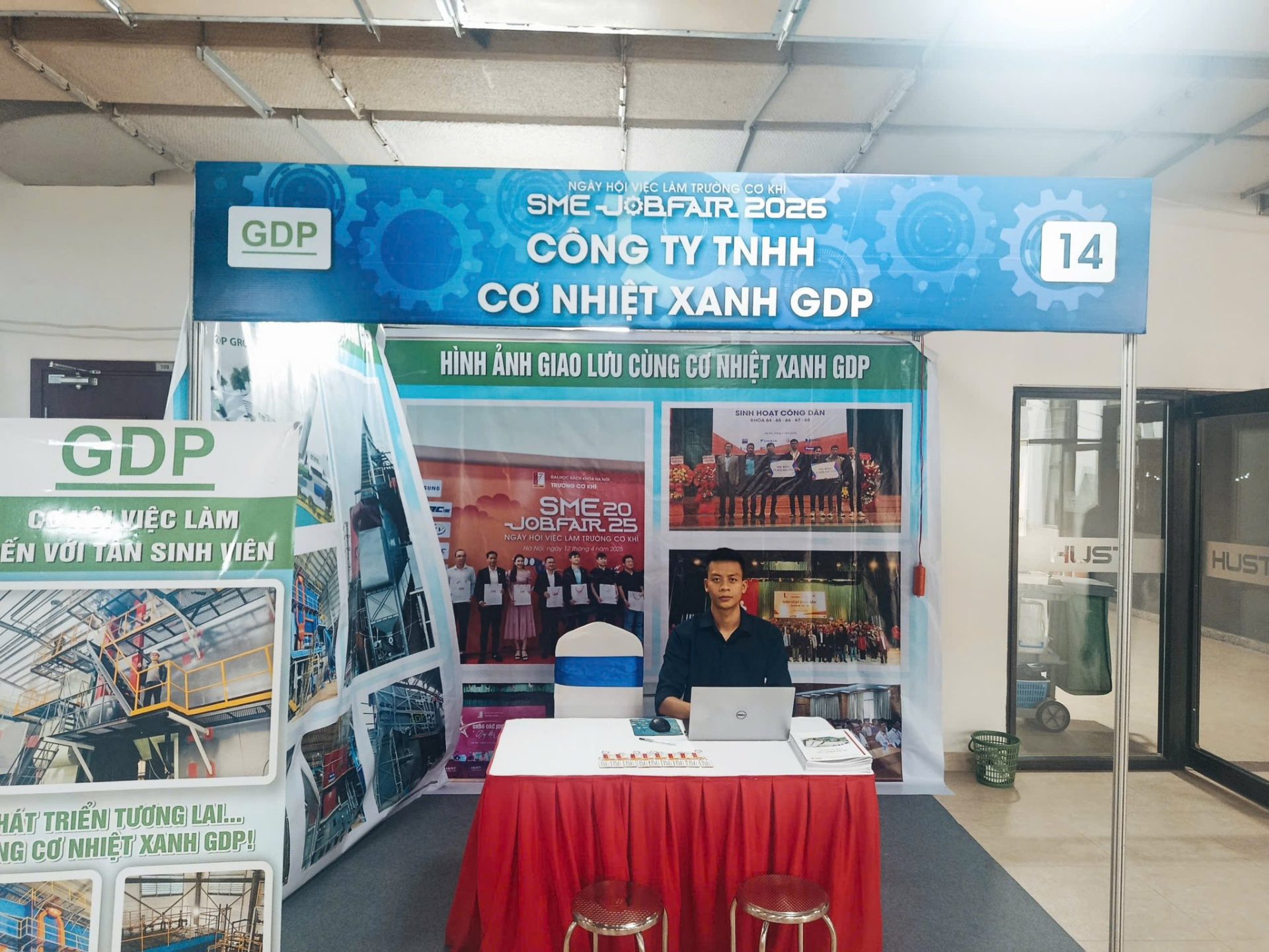 GDP Group tham gia ngày hội tuyển dụng JOBFAIR 26 BKHN - Trường cơ khí